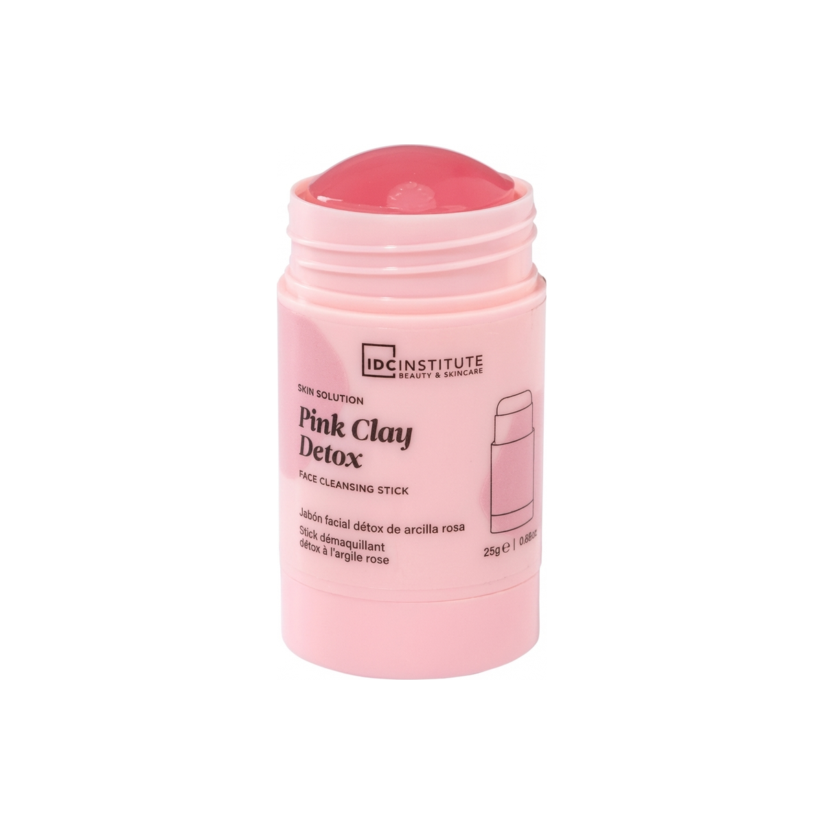 IDC Institute Pink Clay Detox Face Cleansing Stick
