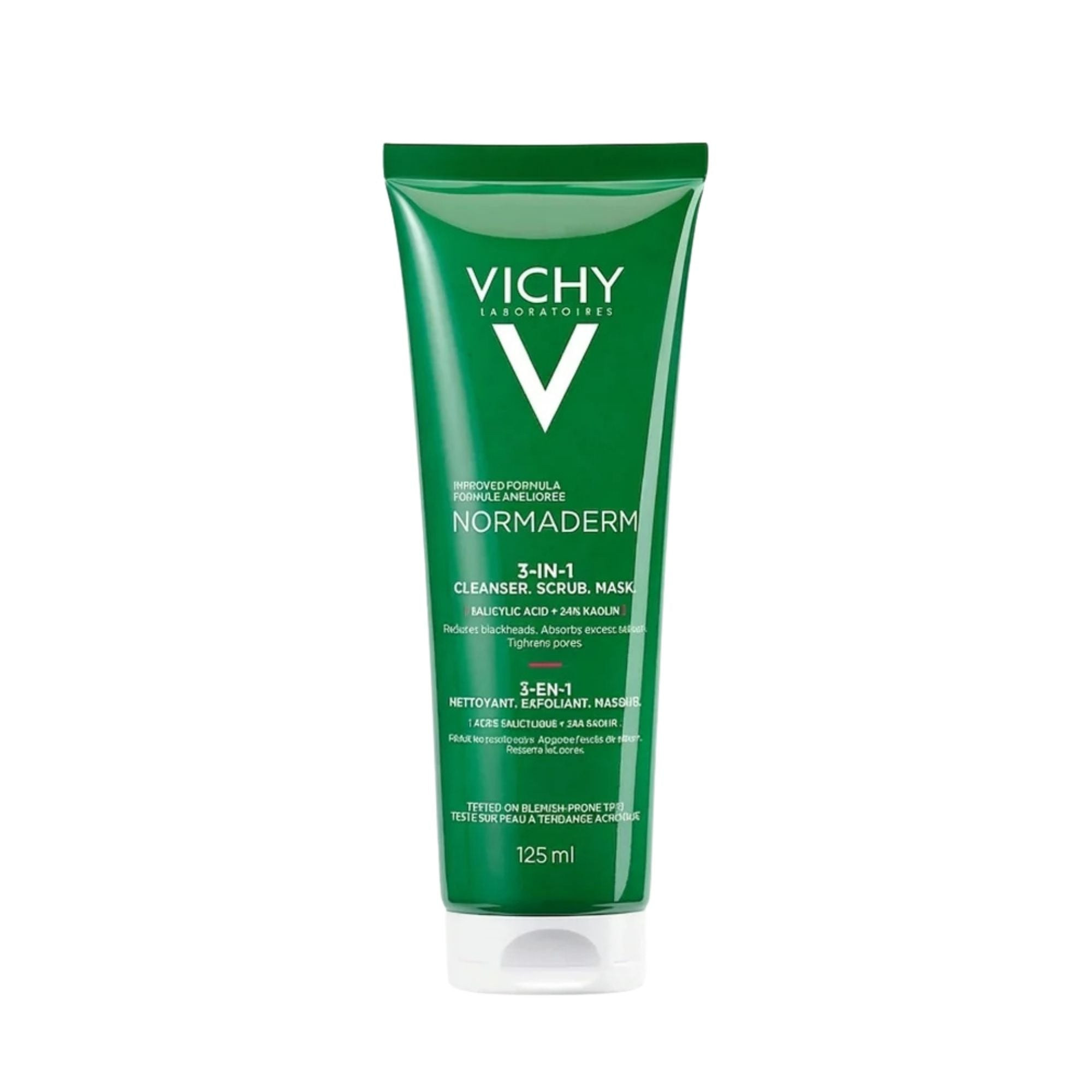 Vichy Normaderm 3-in-1 Cleanser, Scrub & Mask